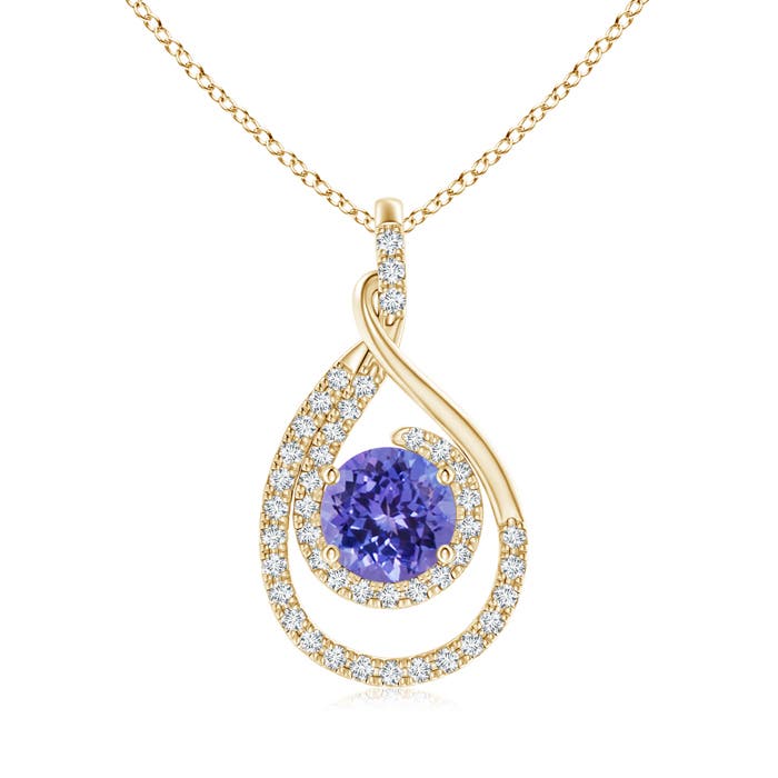 AA - Tanzanite / 1.88 CT / 14 KT Yellow Gold