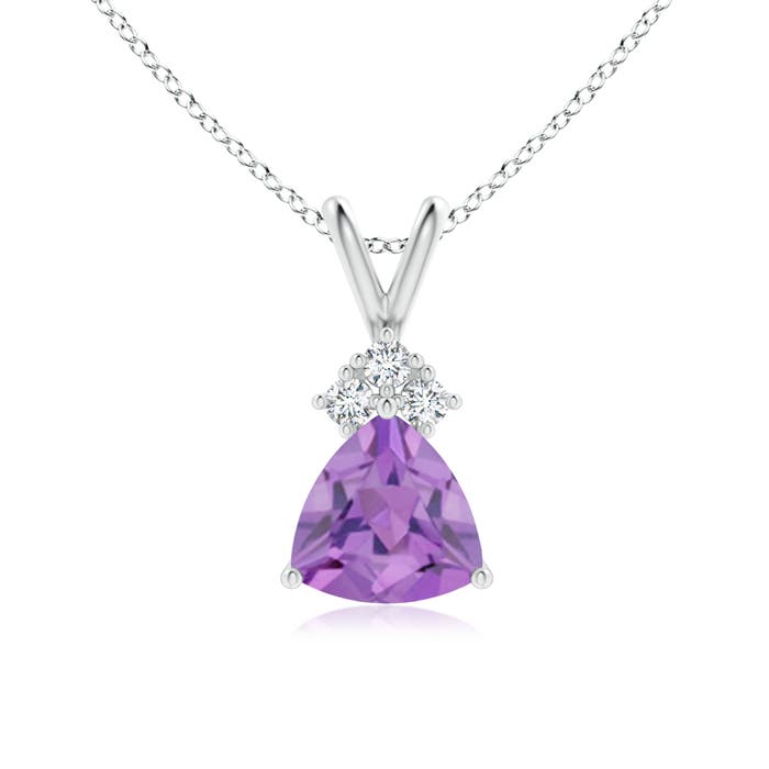 A - Amethyst / 1.18 CT / 14 KT White Gold