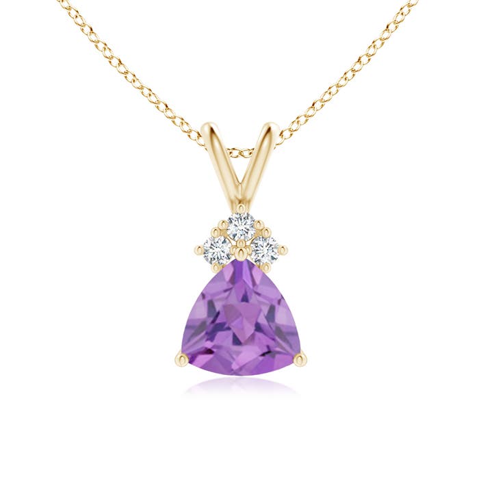 A - Amethyst / 1.18 CT / 14 KT Yellow Gold