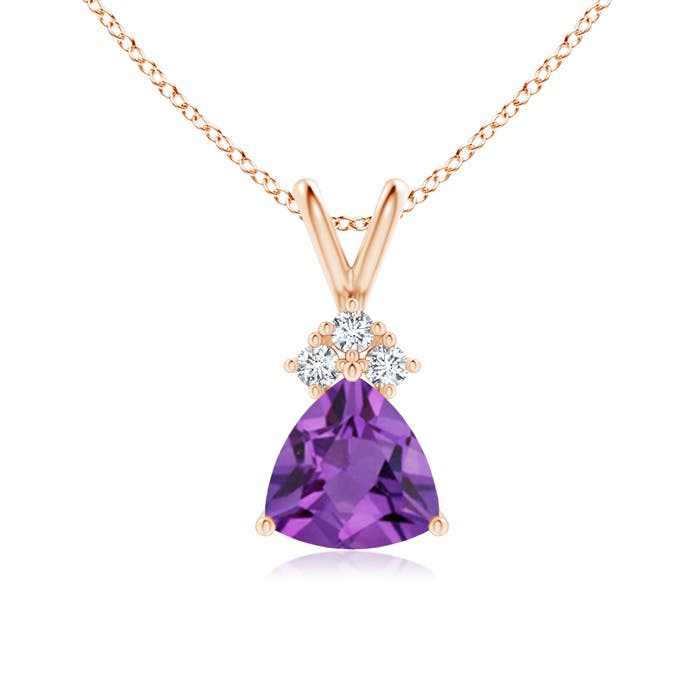 AA - Amethyst / 1.18 CT / 14 KT Rose Gold