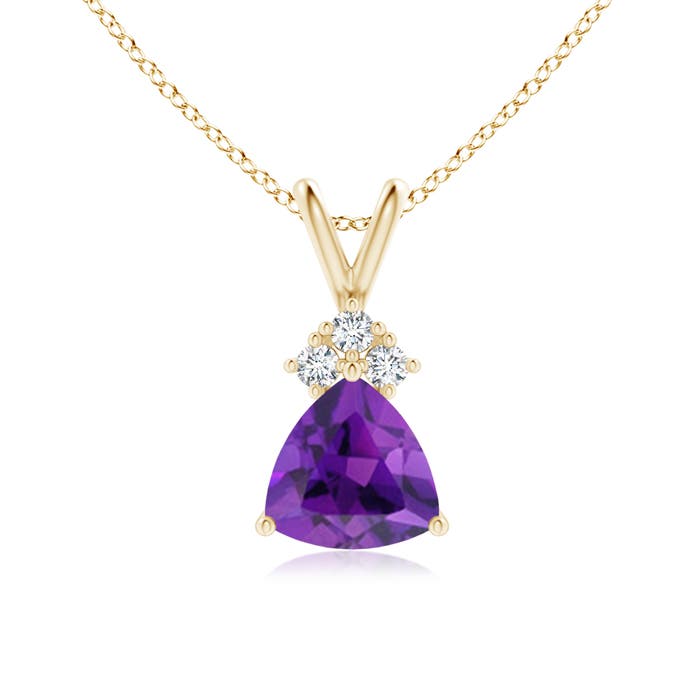 AAA - Amethyst / 1.18 CT / 14 KT Yellow Gold