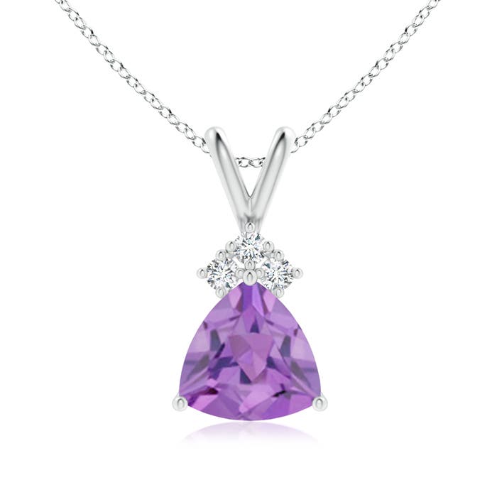 A - Amethyst / 1.69 CT / 14 KT White Gold
