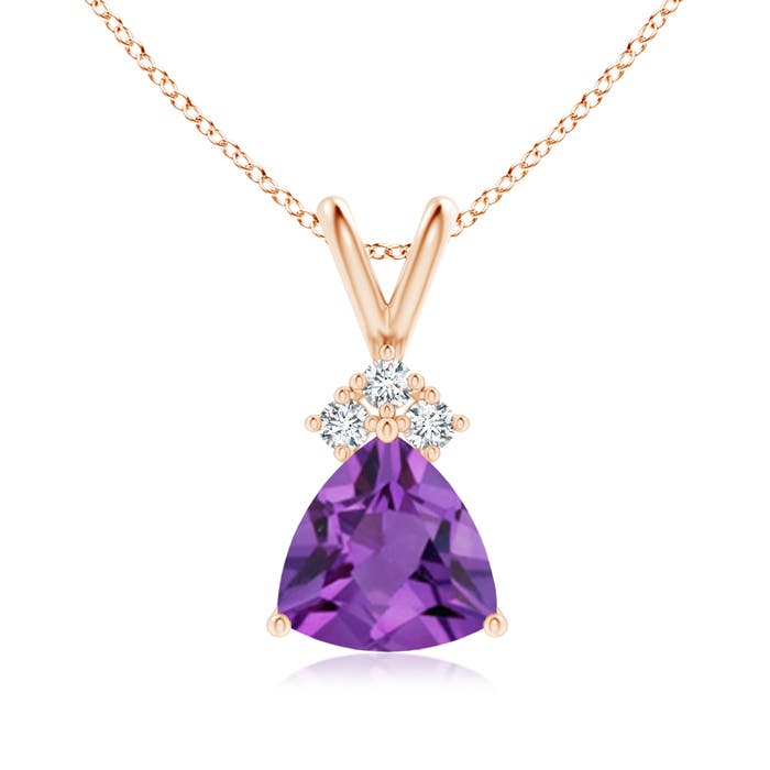 AA - Amethyst / 1.69 CT / 14 KT Rose Gold