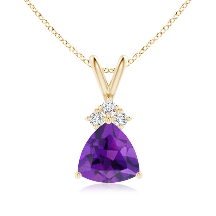 AAA - Amethyst / 1.69 CT / 14 KT Yellow Gold