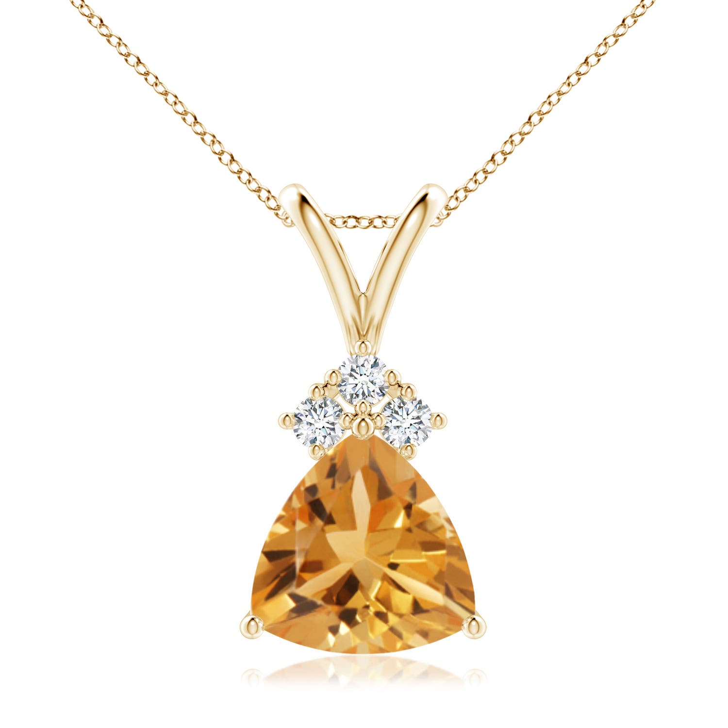 A - Citrine / 1.49 CT / 14 KT Yellow Gold