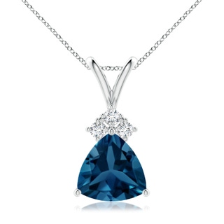 Trillion AAA London Blue Topaz