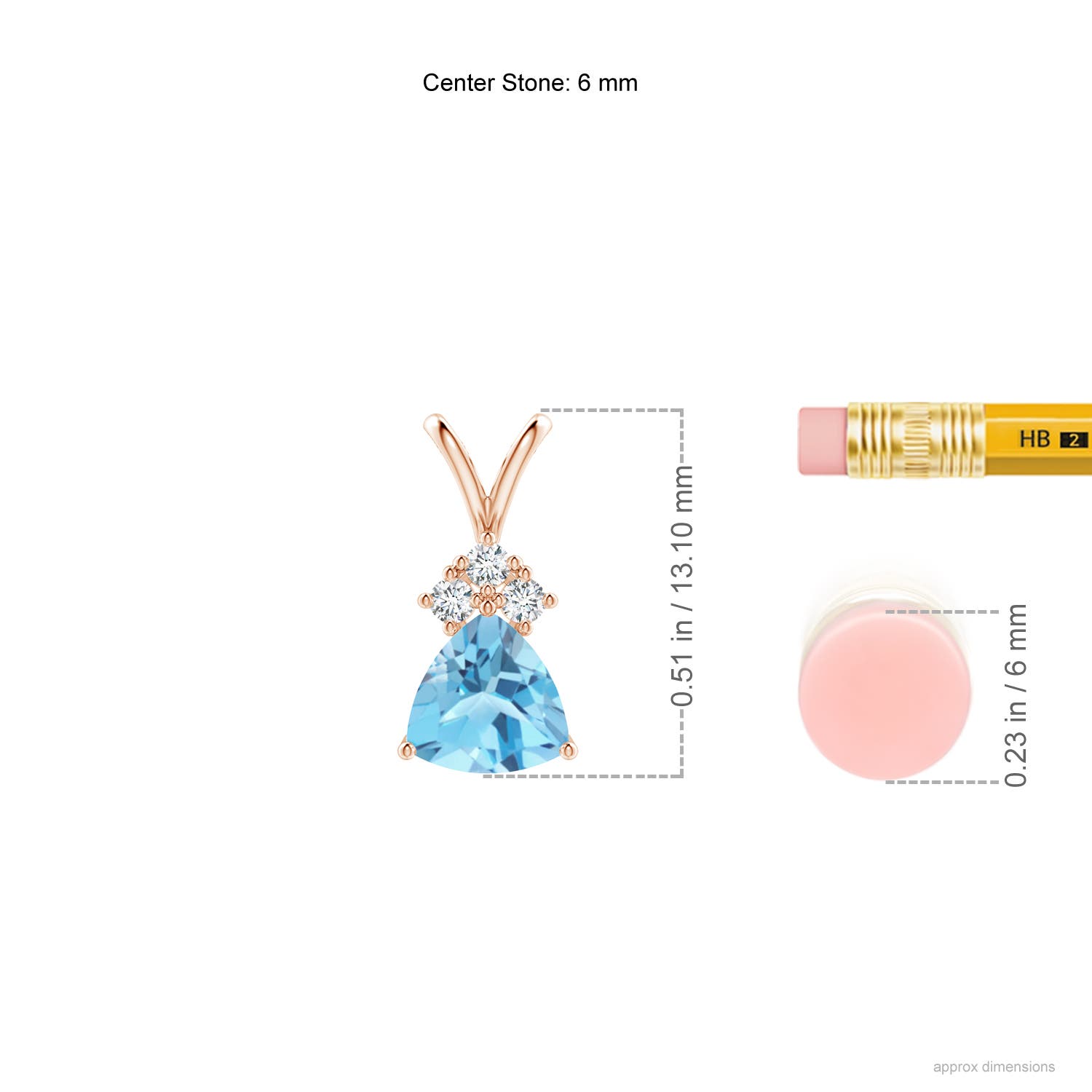 A - Swiss Blue Topaz / 0.96 CT / 14 KT Rose Gold