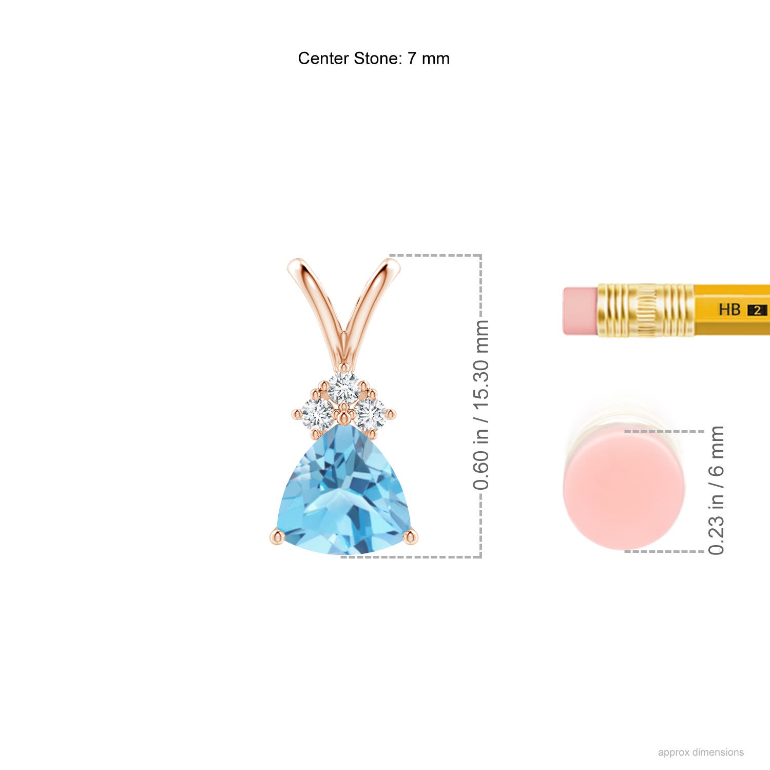 A - Swiss Blue Topaz / 1.38 CT / 14 KT Rose Gold