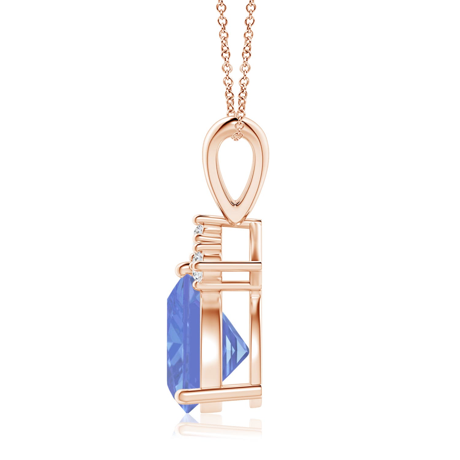 AA - Tanzanite / 1.89 CT / 14 KT Rose Gold