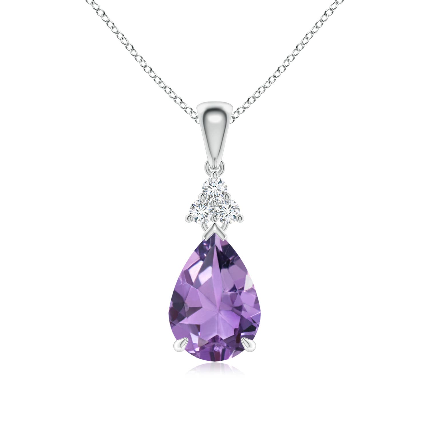 A - Amethyst / 1.69 CT / 14 KT White Gold