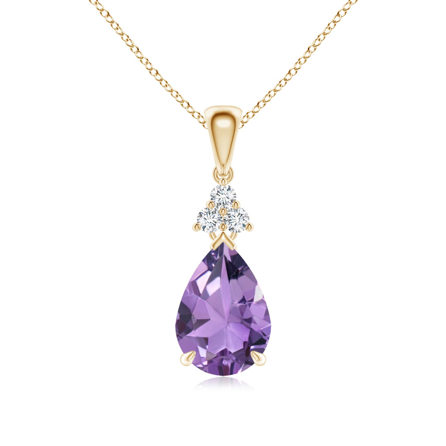 A - Amethyst / 1.69 CT / 14 KT Yellow Gold