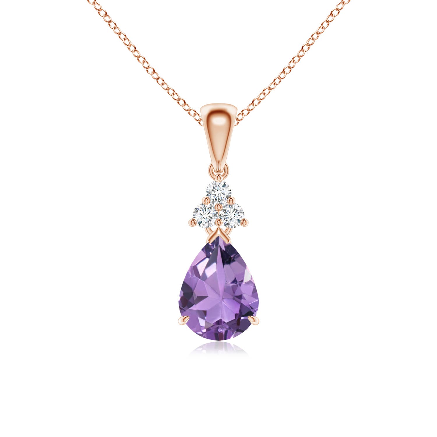 A - Amethyst / 1.08 CT / 14 KT Rose Gold