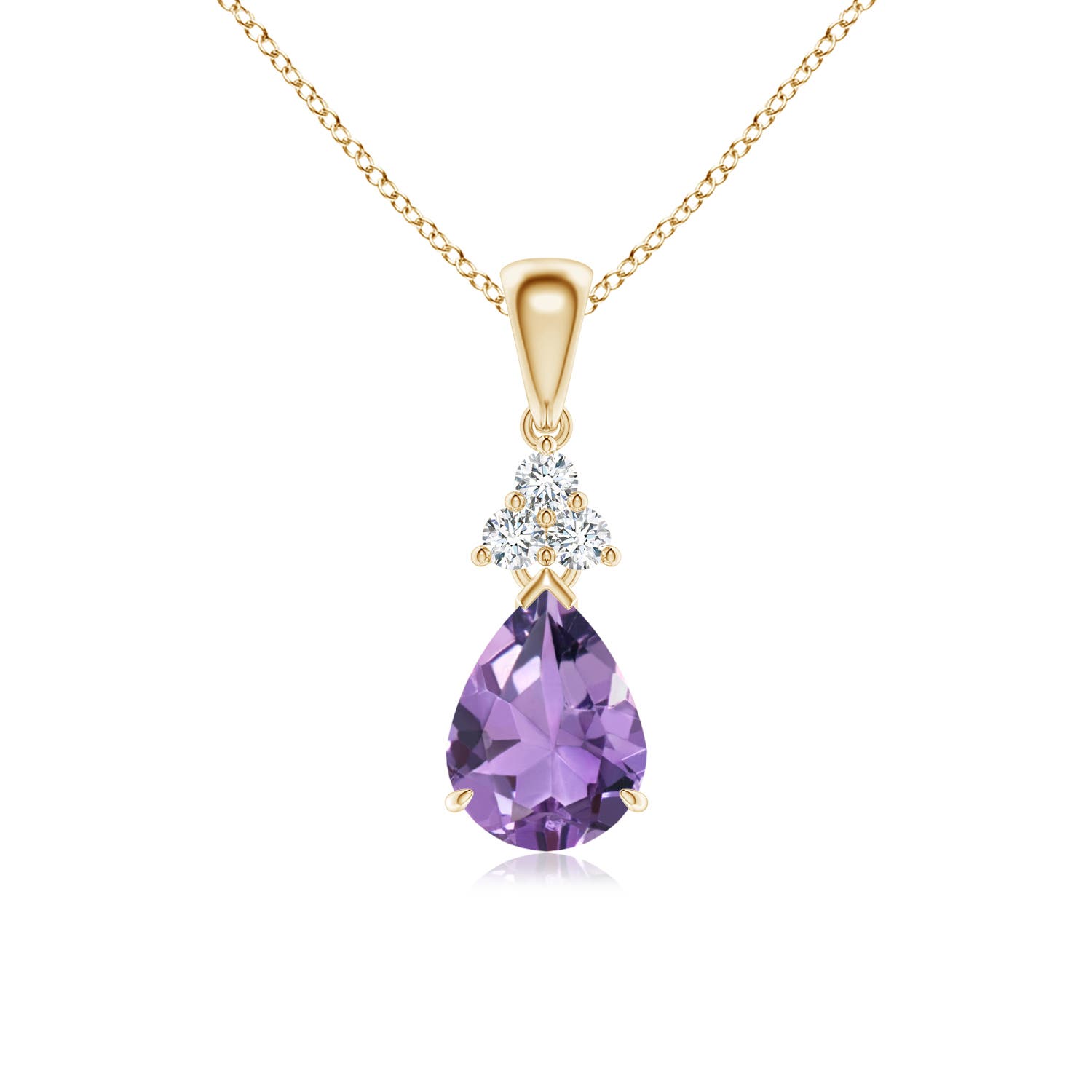 A - Amethyst / 1.08 CT / 14 KT Yellow Gold