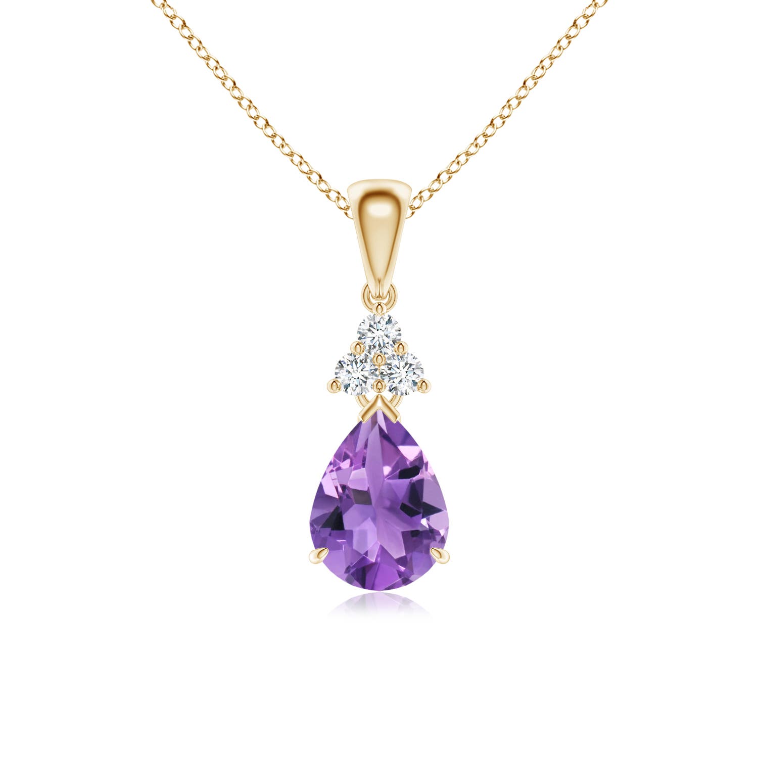 AA - Amethyst / 1.08 CT / 14 KT Yellow Gold