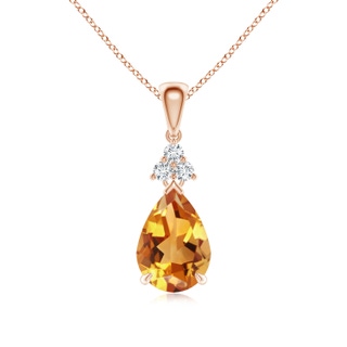Pear AA Citrine