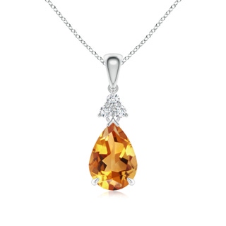 Pear AA Citrine