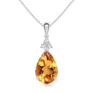 Pear AA Citrine
