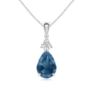 Pear A London Blue Topaz