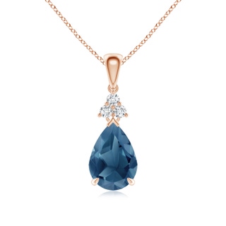 Pear A London Blue Topaz