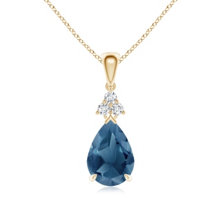 Pear A London Blue Topaz