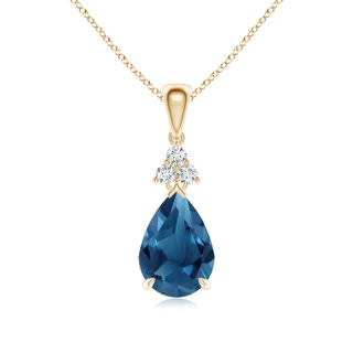 Pear AA London Blue Topaz