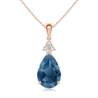 Pear A London Blue Topaz