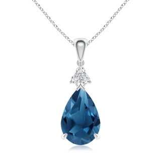 Pear AA London Blue Topaz