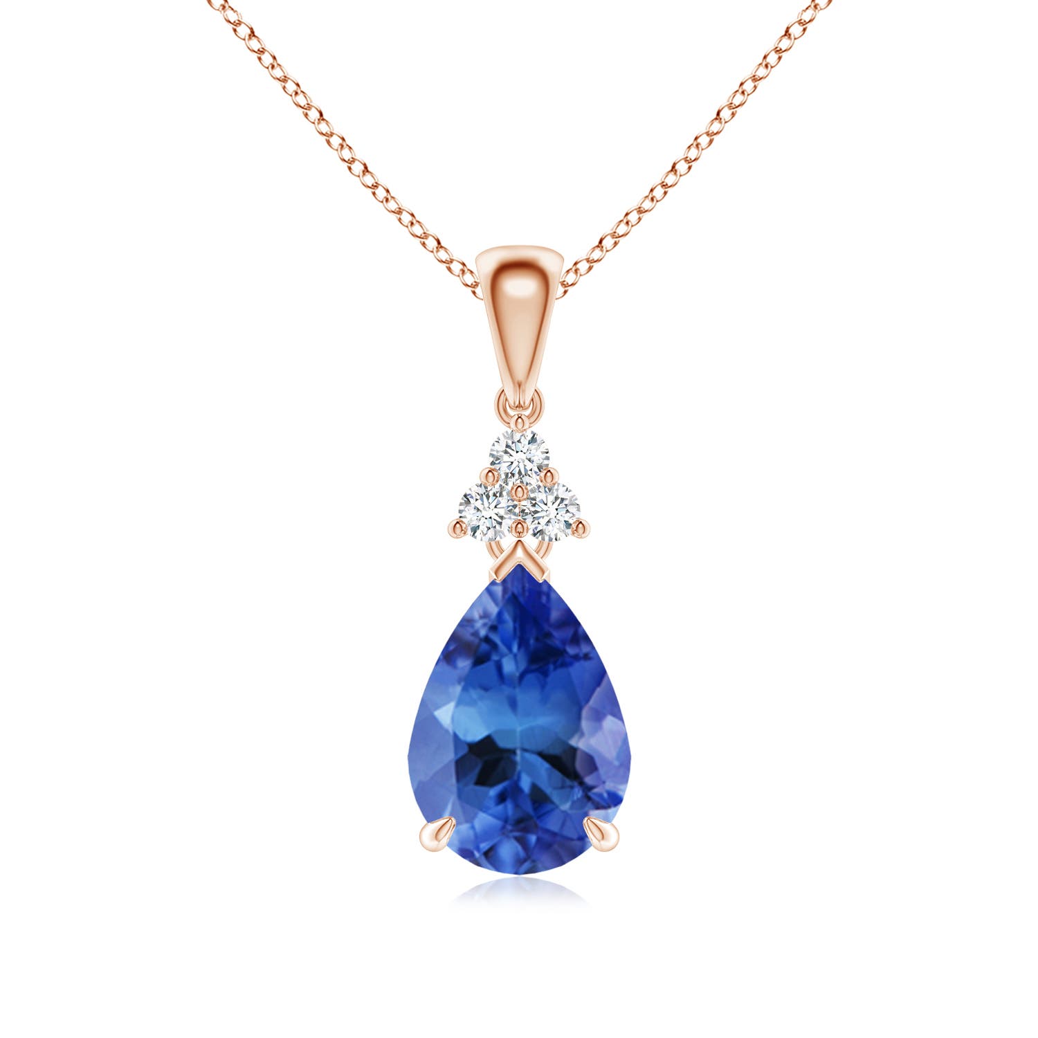 AA - Tanzanite / 2.04 CT / 14 KT Rose Gold