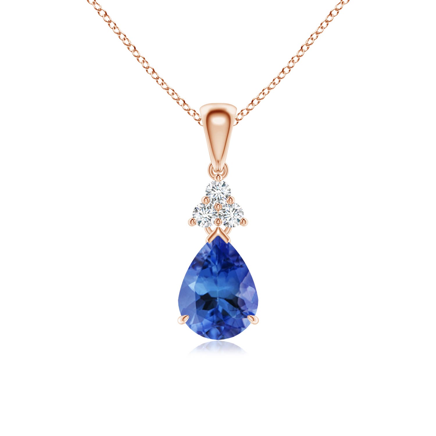 AA - Tanzanite / 1.18 CT / 14 KT Rose Gold