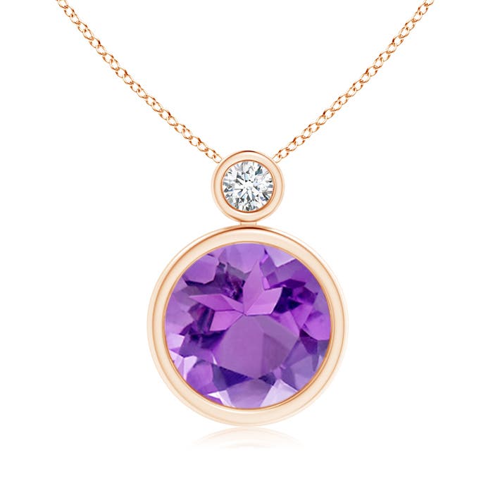 AA - Amethyst / 3.31 CT / 14 KT Rose Gold