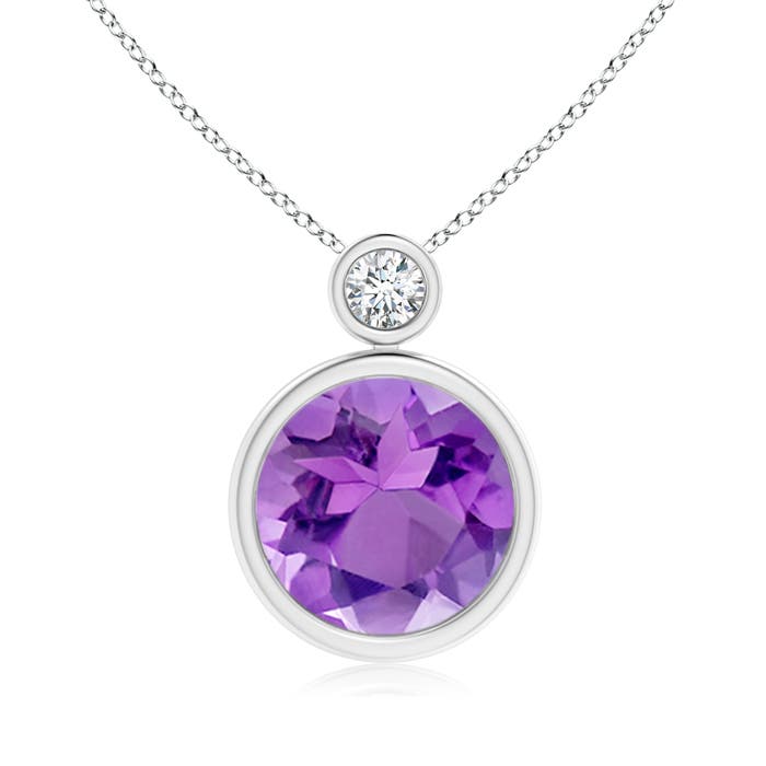 AA - Amethyst / 3.31 CT / 14 KT White Gold