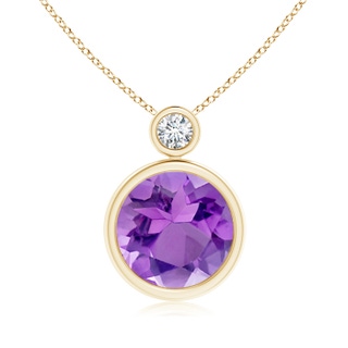 Round AA Amethyst
