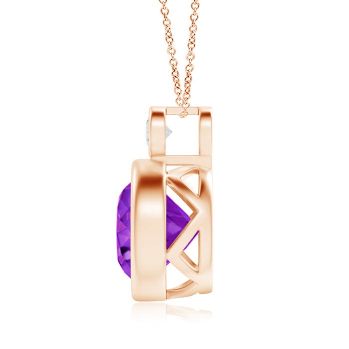 AAA - Amethyst / 3.31 CT / 14 KT Rose Gold