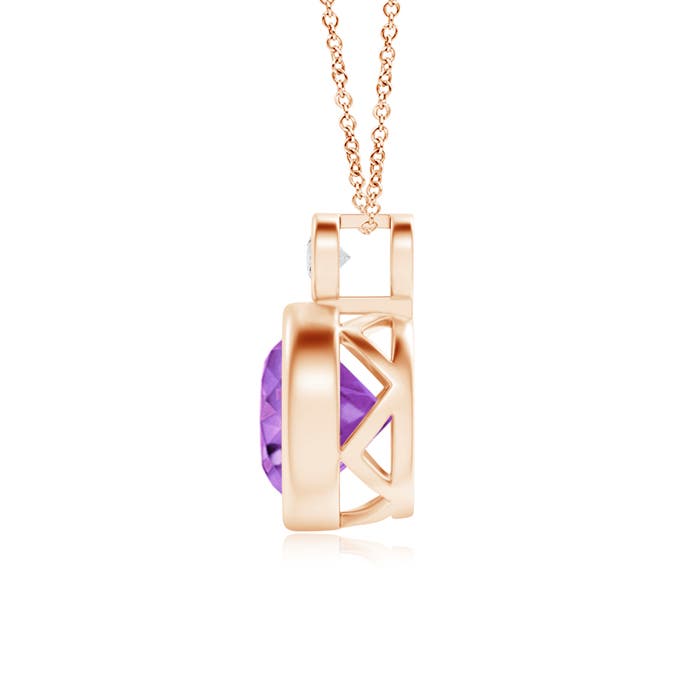 AA - Amethyst / 1.77 CT / 14 KT Rose Gold