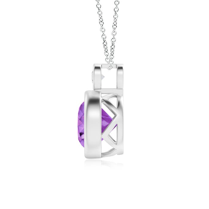 AA - Amethyst / 1.77 CT / 14 KT White Gold