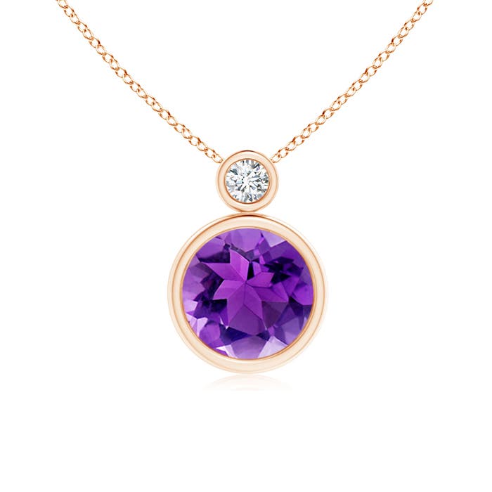 AAA - Amethyst / 1.77 CT / 14 KT Rose Gold