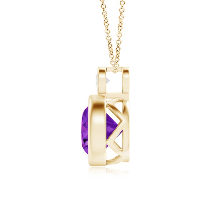 AAAA - Amethyst / 1.77 CT / 14 KT Yellow Gold