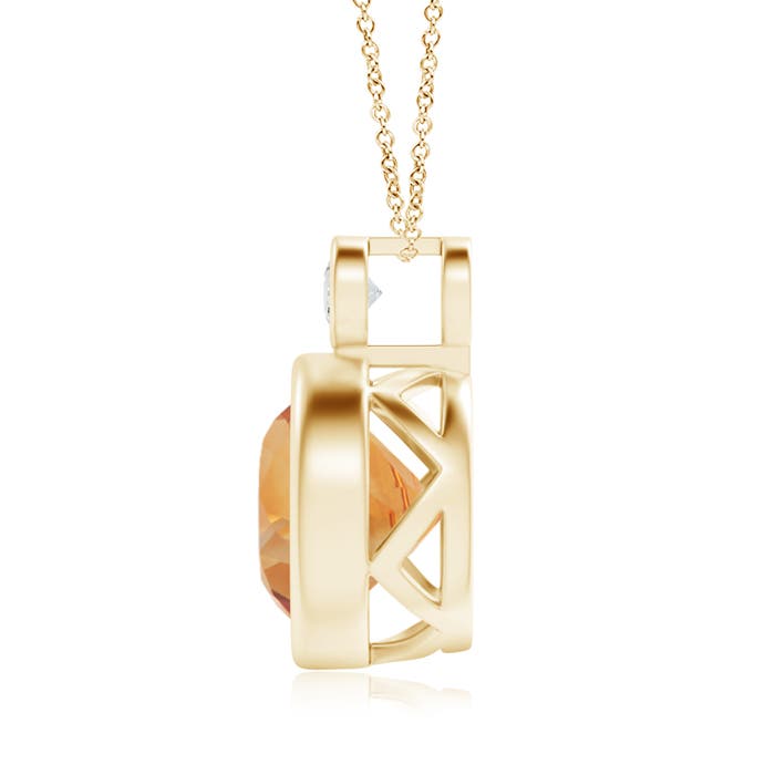 AA - Citrine / 3.31 CT / 14 KT Yellow Gold