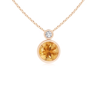 Round A Citrine
