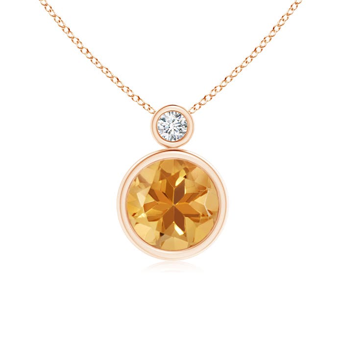 A - Citrine / 1.77 CT / 14 KT Rose Gold