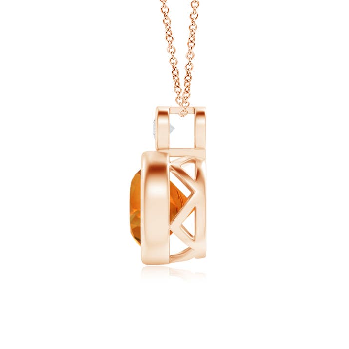 AAAA - Citrine / 1.77 CT / 14 KT Rose Gold