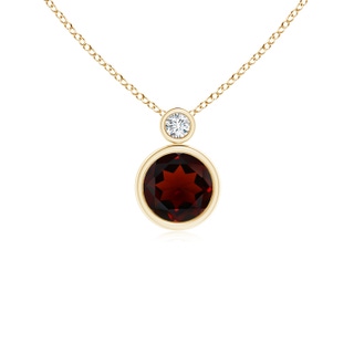 Round AA Garnet