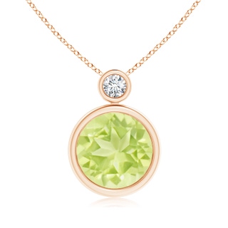 Round A Peridot