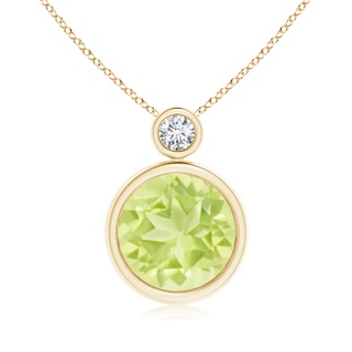 Round A Peridot