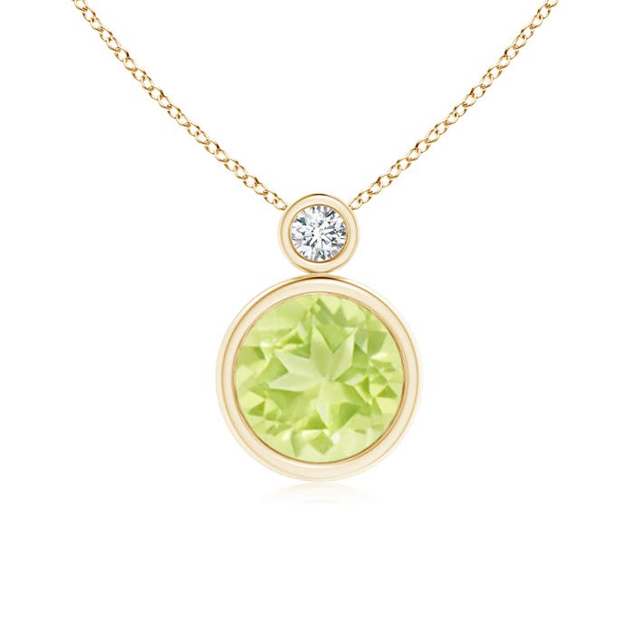 A - Peridot / 2.07 CT / 14 KT Yellow Gold