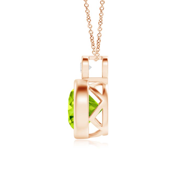 AAA - Peridot / 2.07 CT / 14 KT Rose Gold