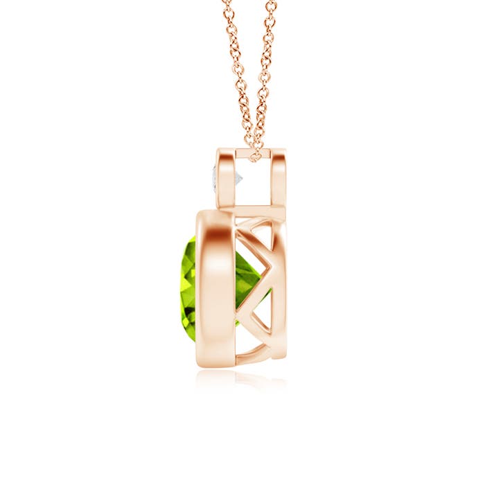 AAAA - Peridot / 2.07 CT / 14 KT Rose Gold