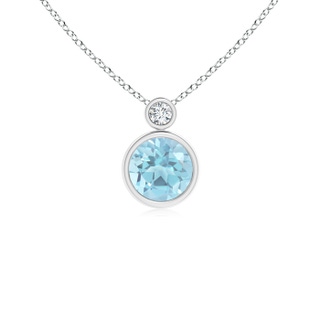 Round A Swiss Blue Topaz