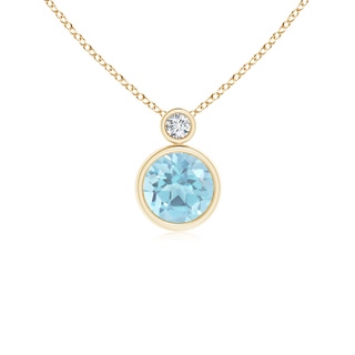 Round A Swiss Blue Topaz