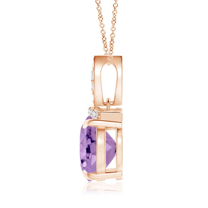 A - Amethyst / 2.37 CT / 14 KT Rose Gold